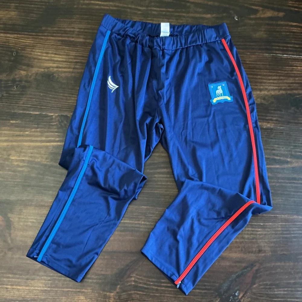 Ted Lasso AFC Richmond Coach Costume Set XL Jacket Shorts Visor Whistle Spirit - Picture 10 of 12